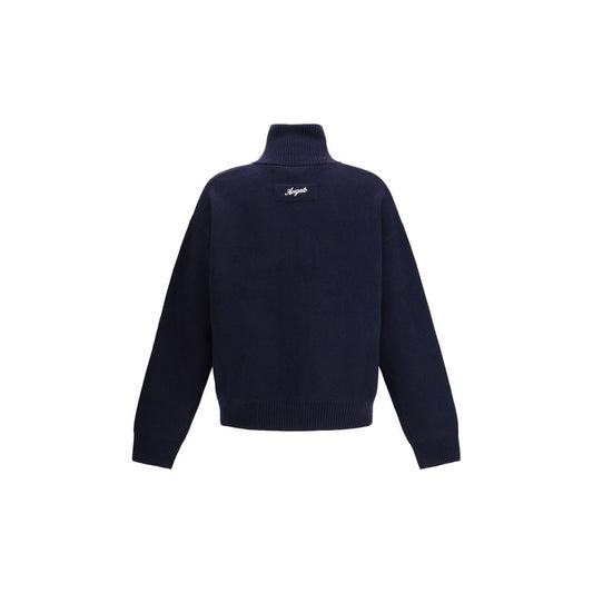 Blue Wool Sweatshirt