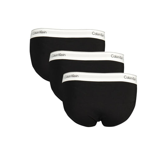 Black Cotton Women Underwear