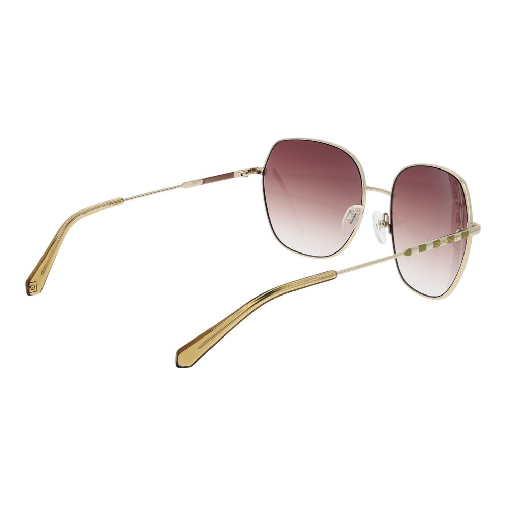 Gold Metal Sunglasses