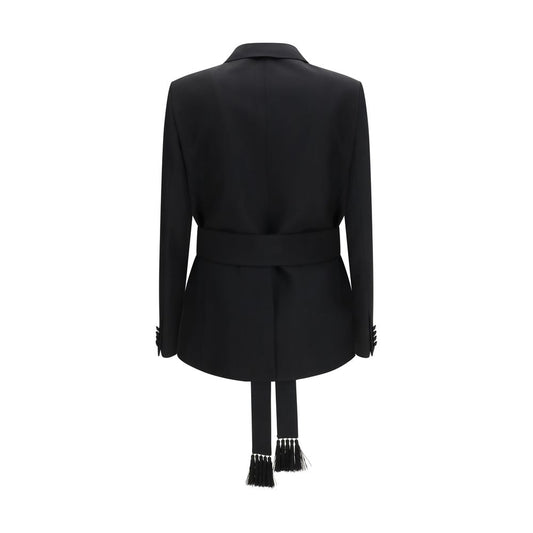 Black Fleece Wool Blazer