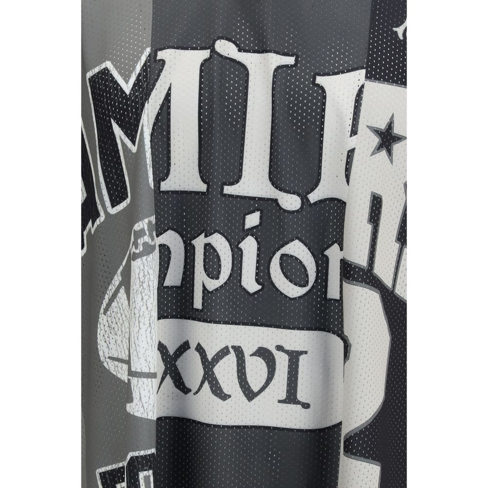 Gray Polyester Sportswear