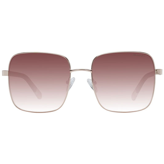 Rose Gold Metal Sunglasses