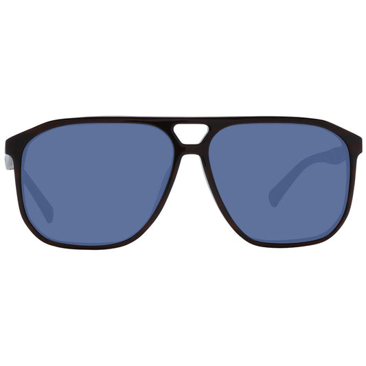 Brown Plastic Sunglasses