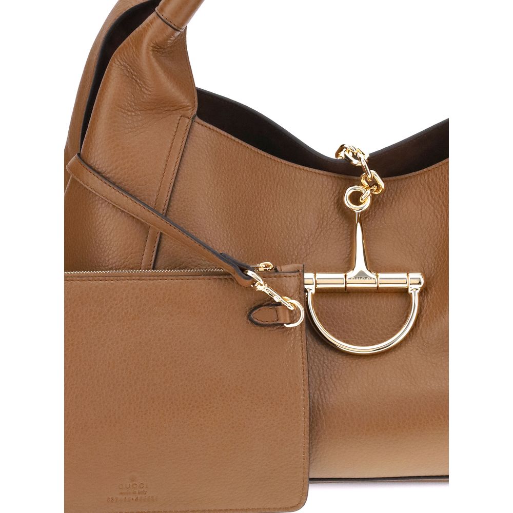 Brown Calf Leather Bos Taurus Handbag