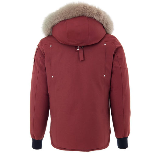 Red Nylon Parka