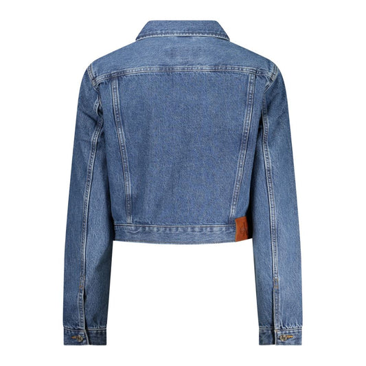 Blue Cotton Denim Jacket