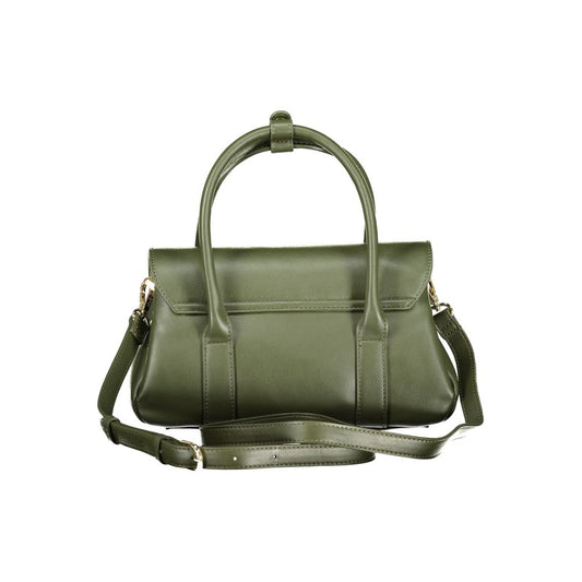 Verde Polyurethane Women Handbag