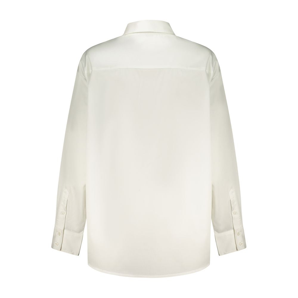 Bianco Cotton Women Shirt