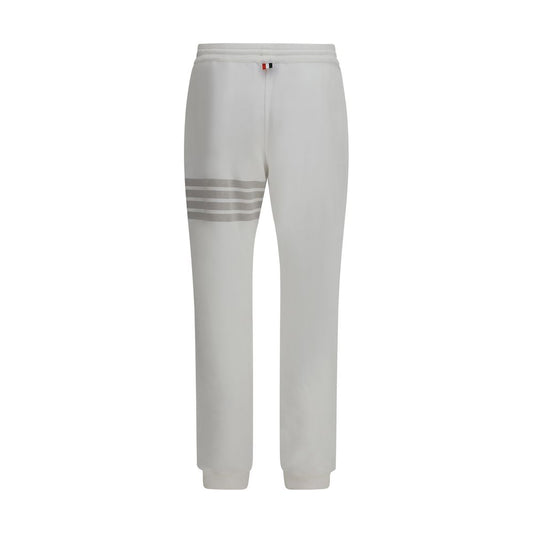 White Cotton Joggers (Workout Pants)