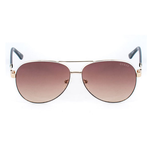 White Metal Sunglasses