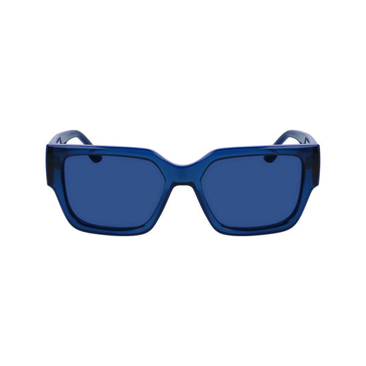Blue Injected Sunglasses