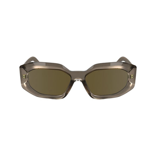 Gray Injected Sunglasses