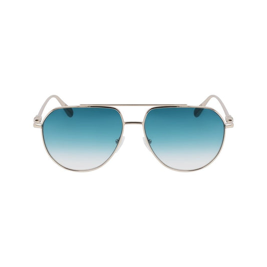 Gold Metal Sunglasses