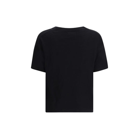 Black Cotton T-Shirt