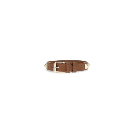Brown Calf Leather Bos Taurus Bracelet