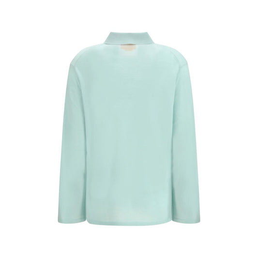 Blue Cashmere Dress Shirt