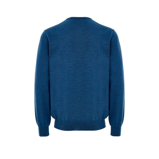 Blue Wool Sweatshirt