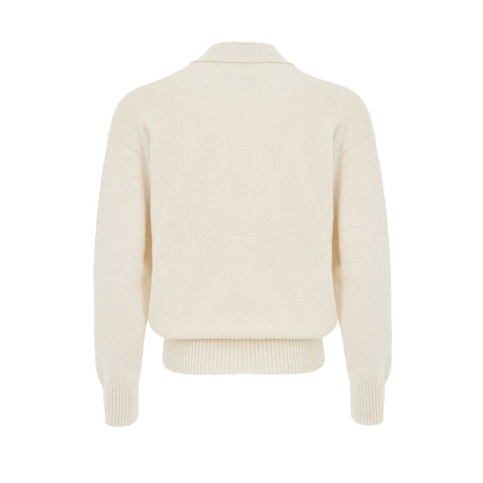 White Cotton Cardigan