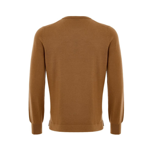 Brown Wool Sweatshirt