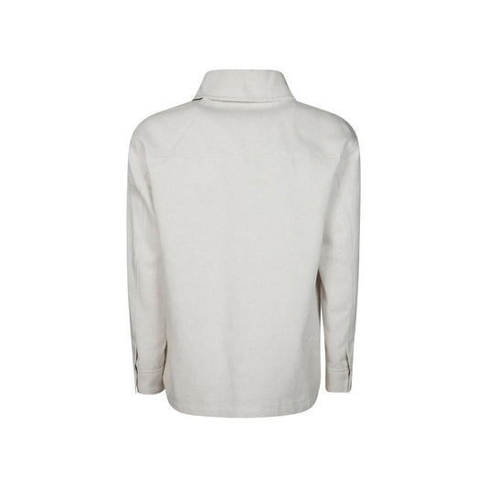 Beige Cotton Tank Tops