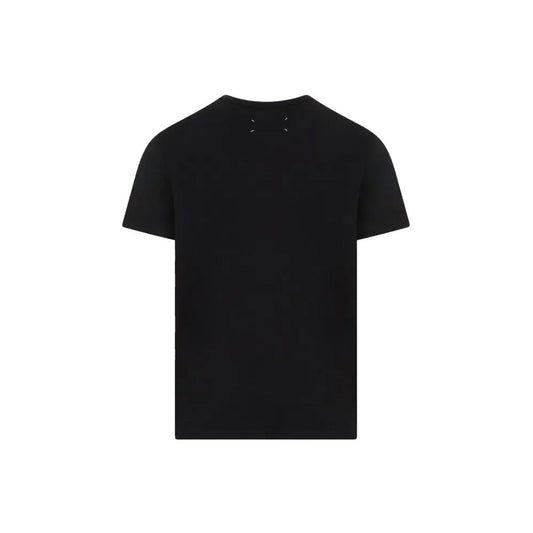 Black Cotton T-Shirt