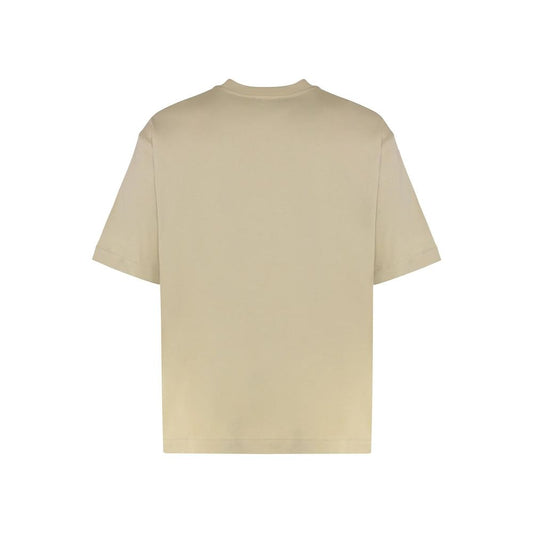 Beige Cotton T-Shirt