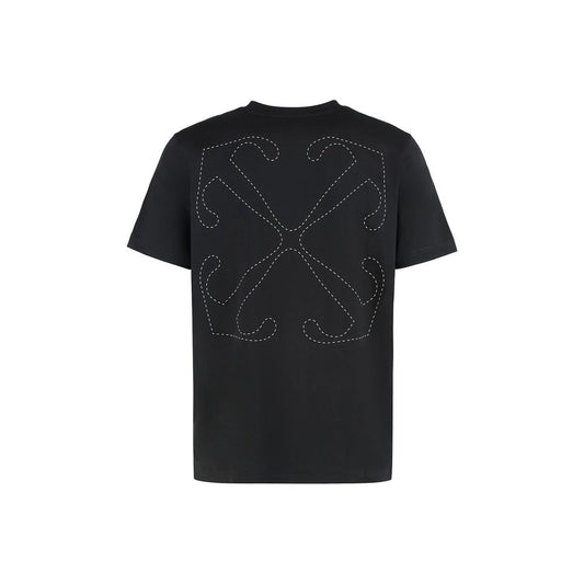 Black Cotton T-Shirt