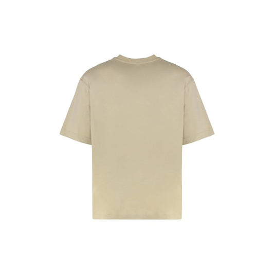 Beige Cotton T-Shirt
