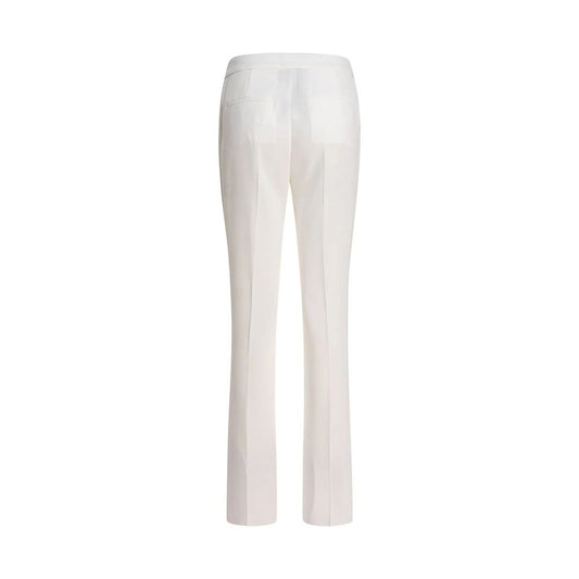 White Polyester Dress Pants