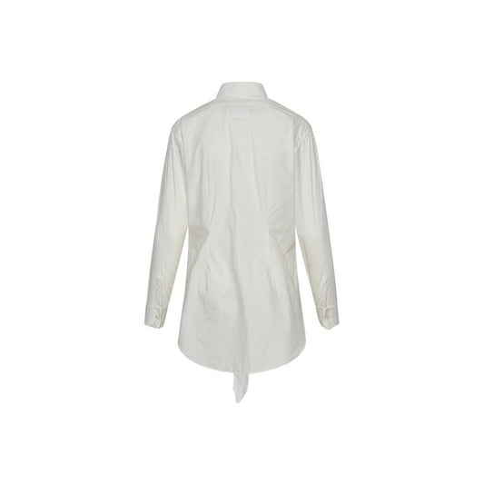 White Cotton Dress Shirt