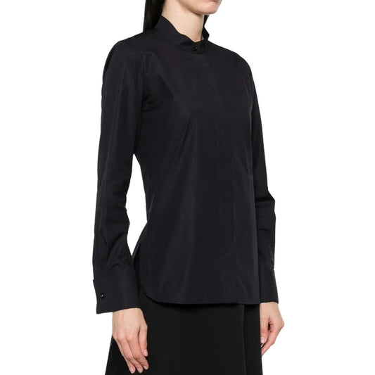 Blue Cotton Dress Shirt