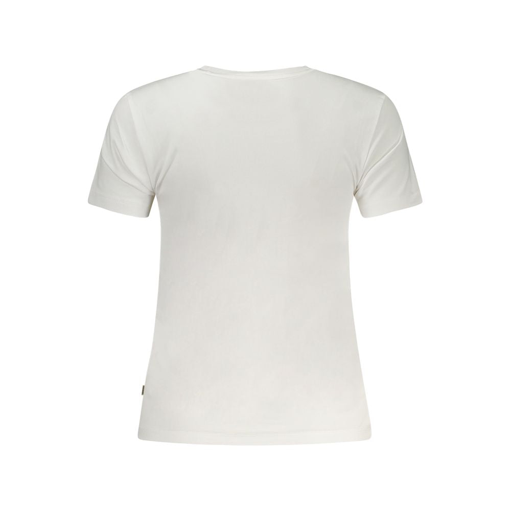 White Organic Cotton Women T-Shirt