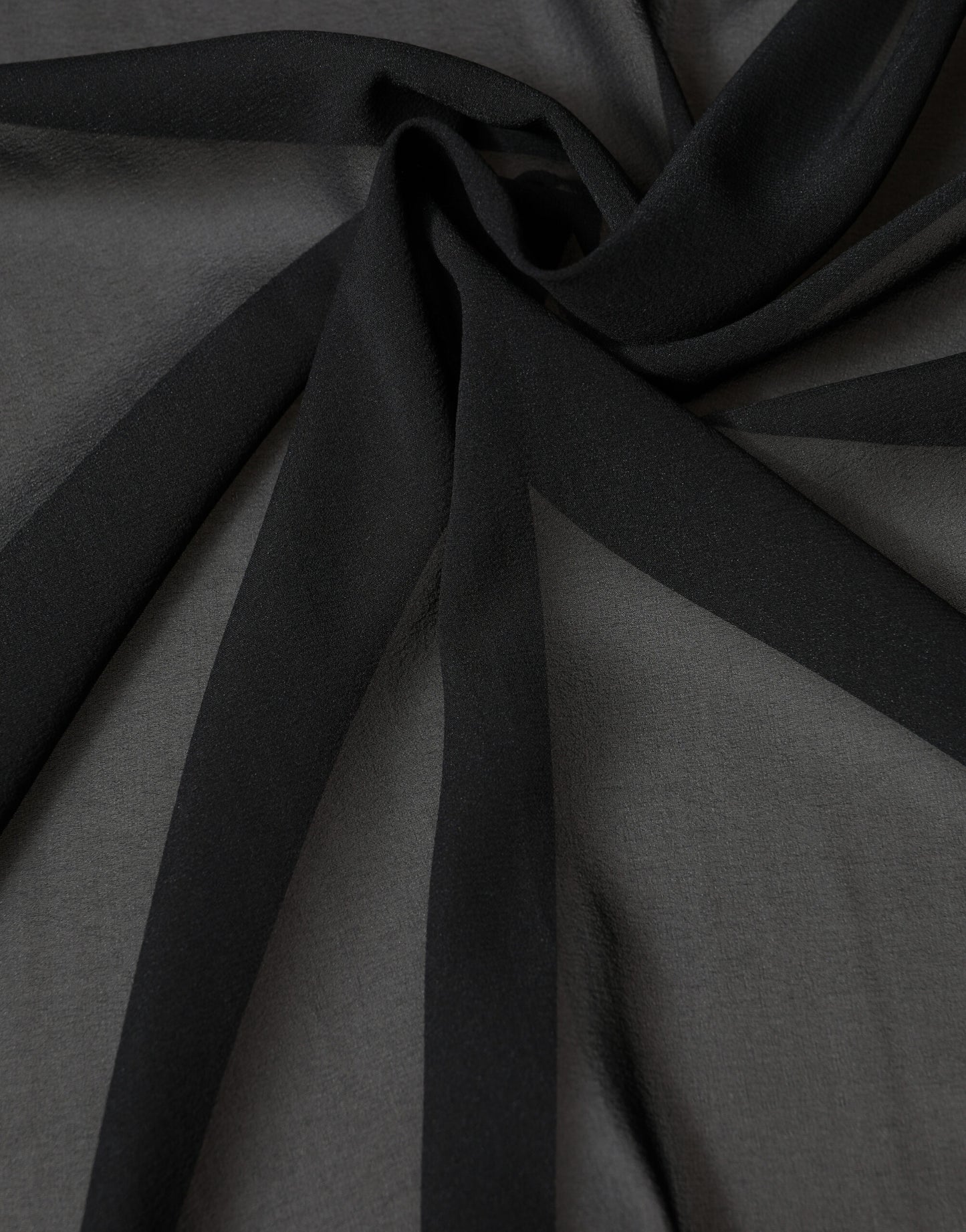 Black Silk Neck Wrap Shawl Stole 200cm x 64cm Scarf