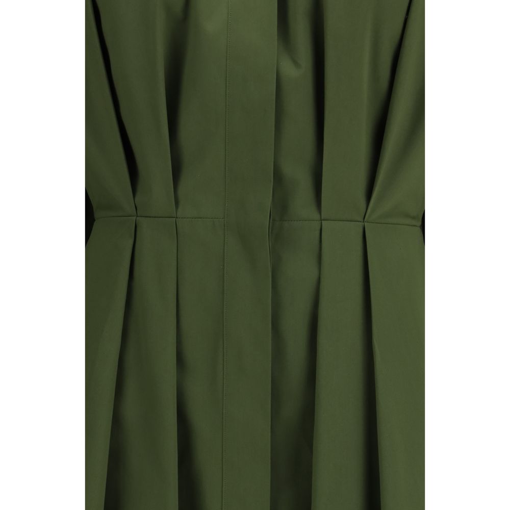 Bicolor Cotton Casual Dress