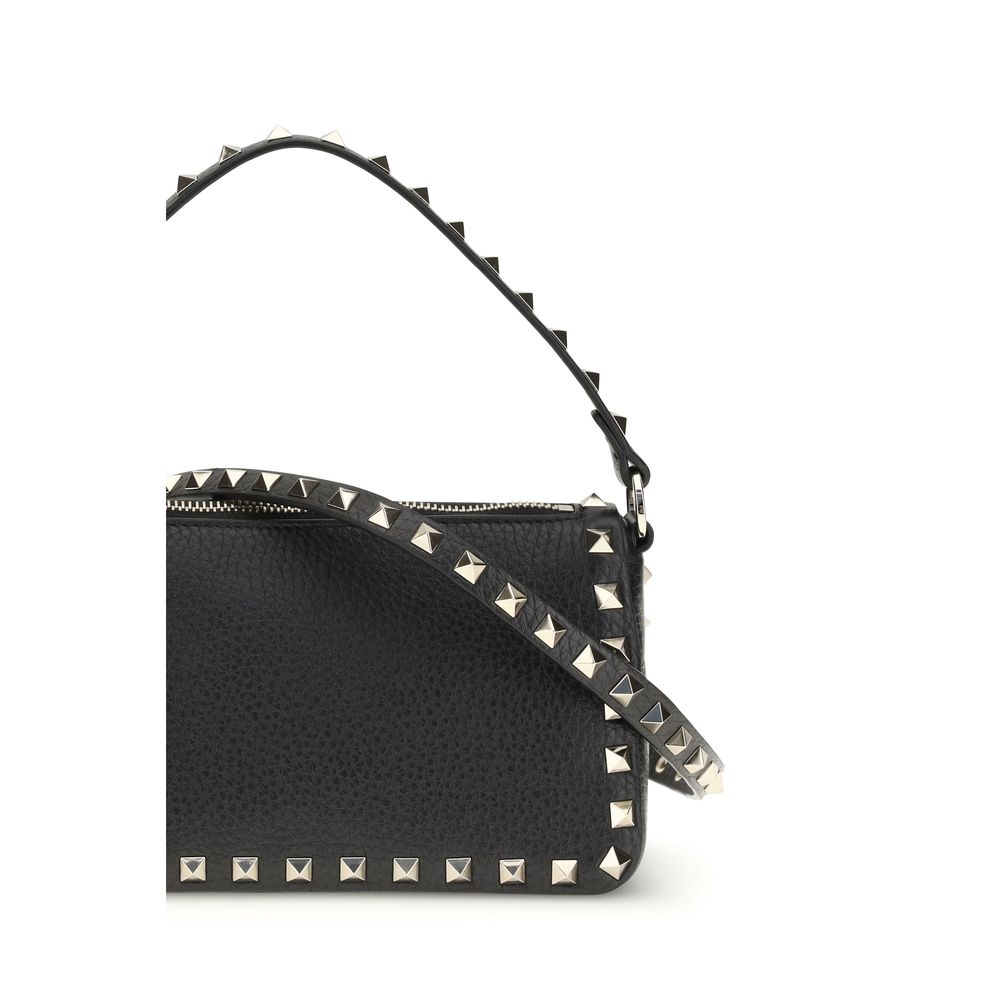 Black Calf Leather Bos Taurus Shoulder Bag