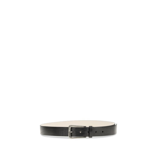 Black Calf Leather Bos Taurus Regular Belt