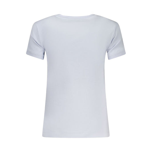 Azzurro Cotton Women T-Shirt
