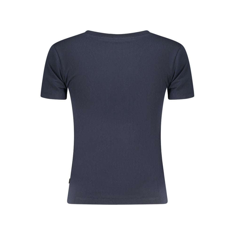 Blue Organic Cotton Women T-Shirt