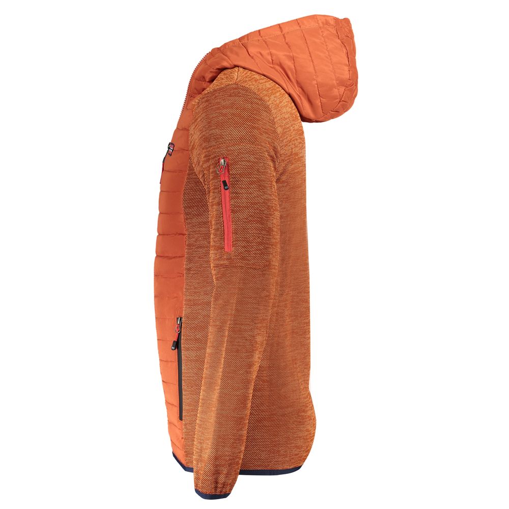 Marrone Polyester Men's Jacket