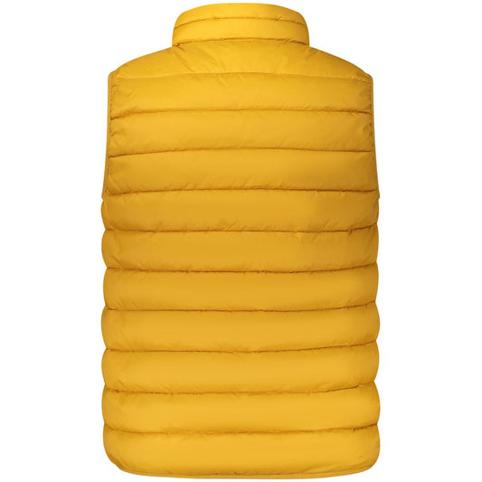 Yellow Polyamide Men's Vest