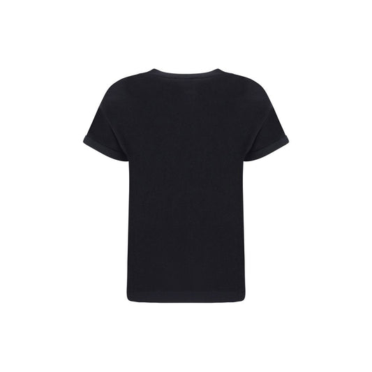 Black Nylon T-Shirt