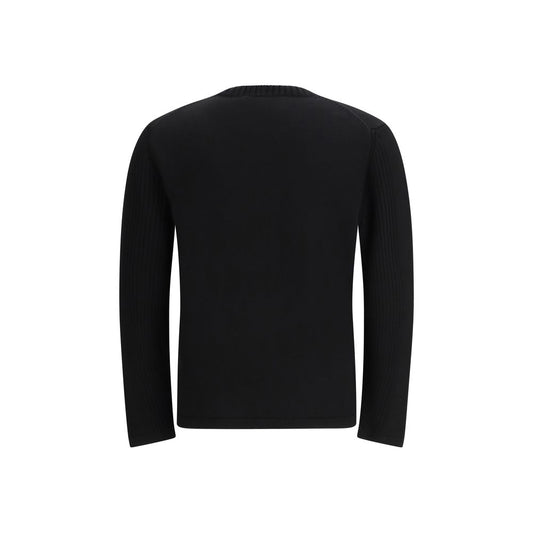 Black Fleece Wool Sweatshirt