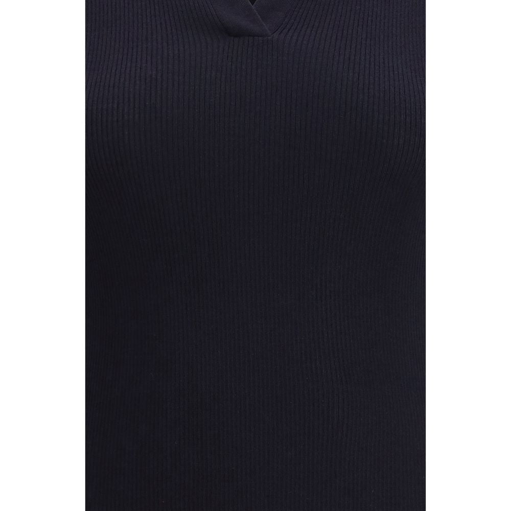 Blue Fleece Wool Dress Shirt