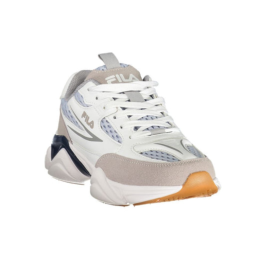 White Polyurethane Women's Sneaker