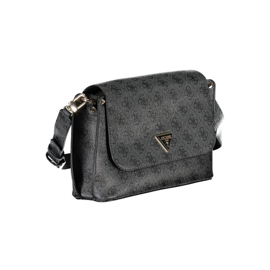 Nero Poliuretano Women Handbag