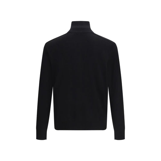 Black Wool Sweatshirt