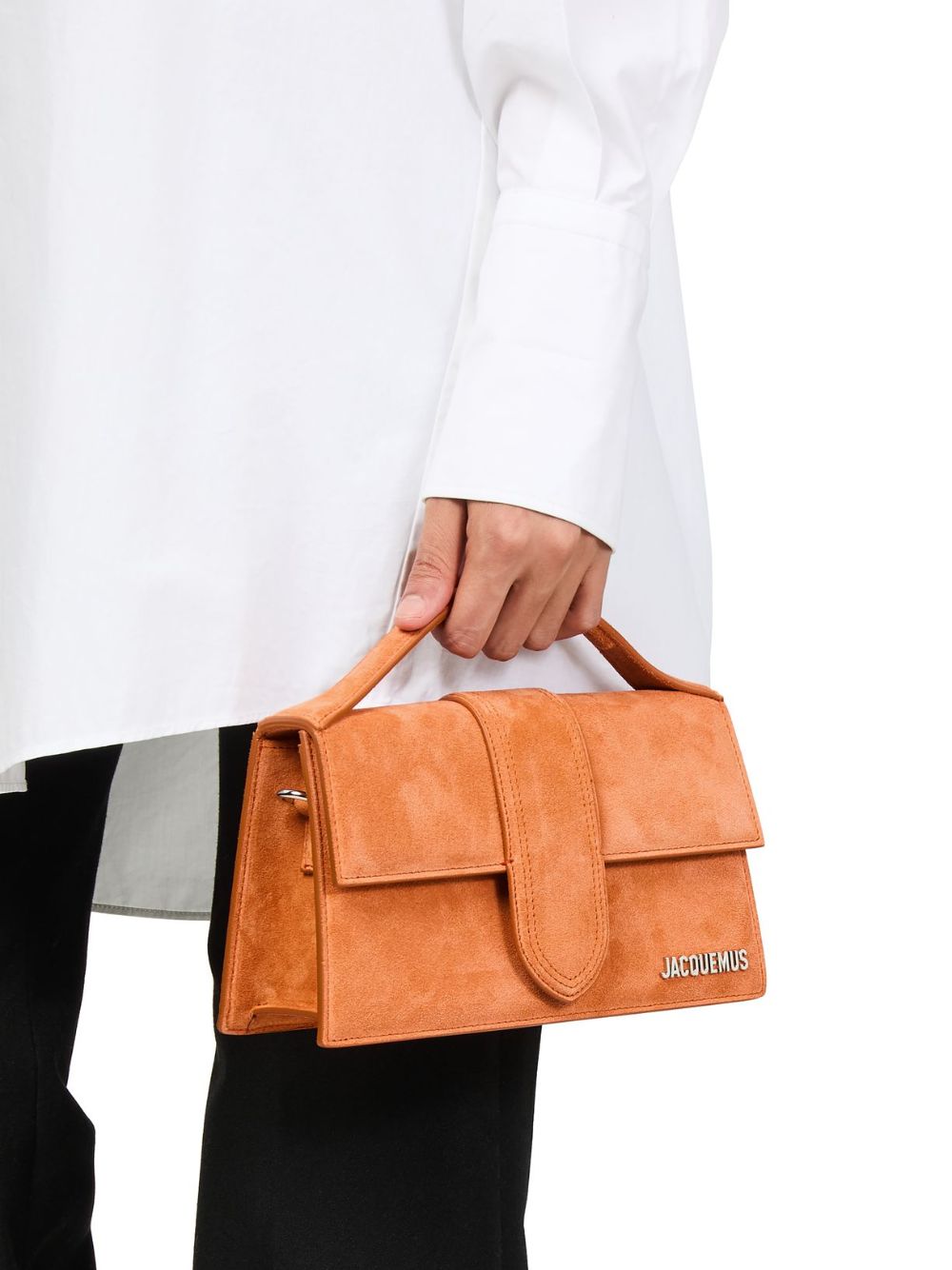 Terracotta Leather Le Grand Bambino Handbag
