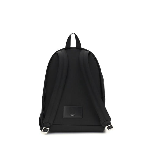 Black Fabric Backpack