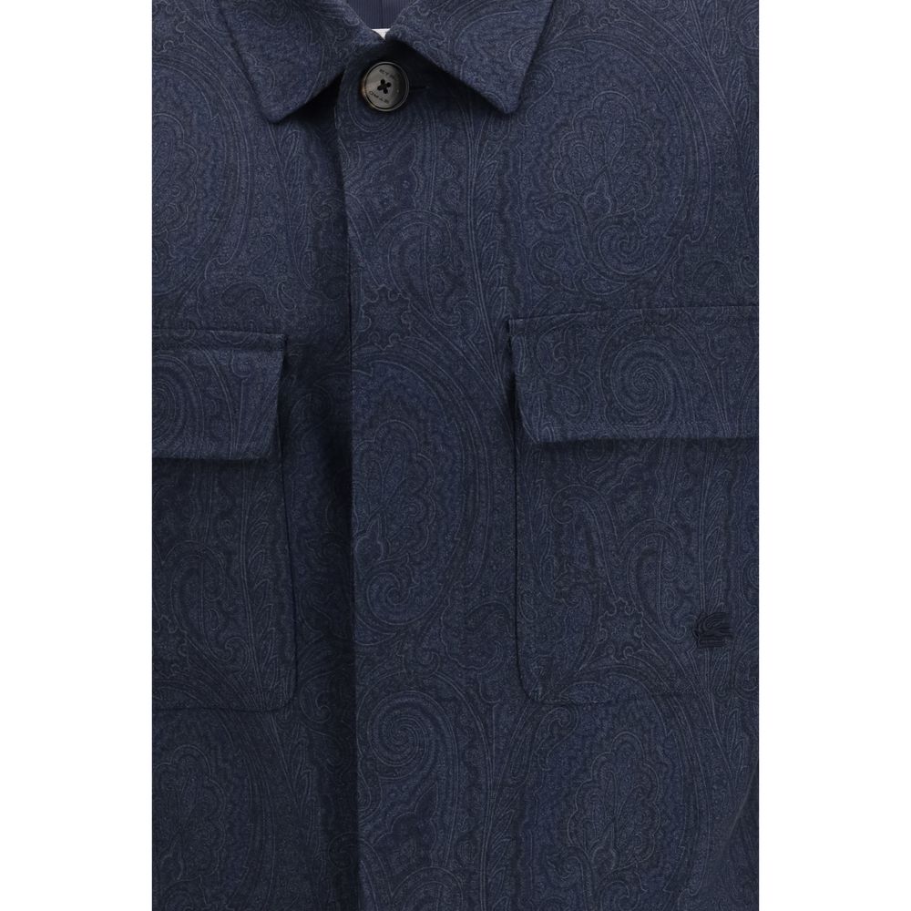 Blue Wool Oves Aries Jacket