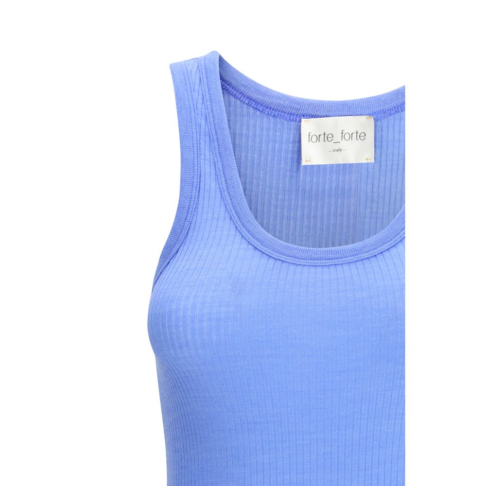 Blue Wool Oves Aries Sleeveles T-Shirt